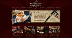 Desktop Screenshot of happysumosushi.com